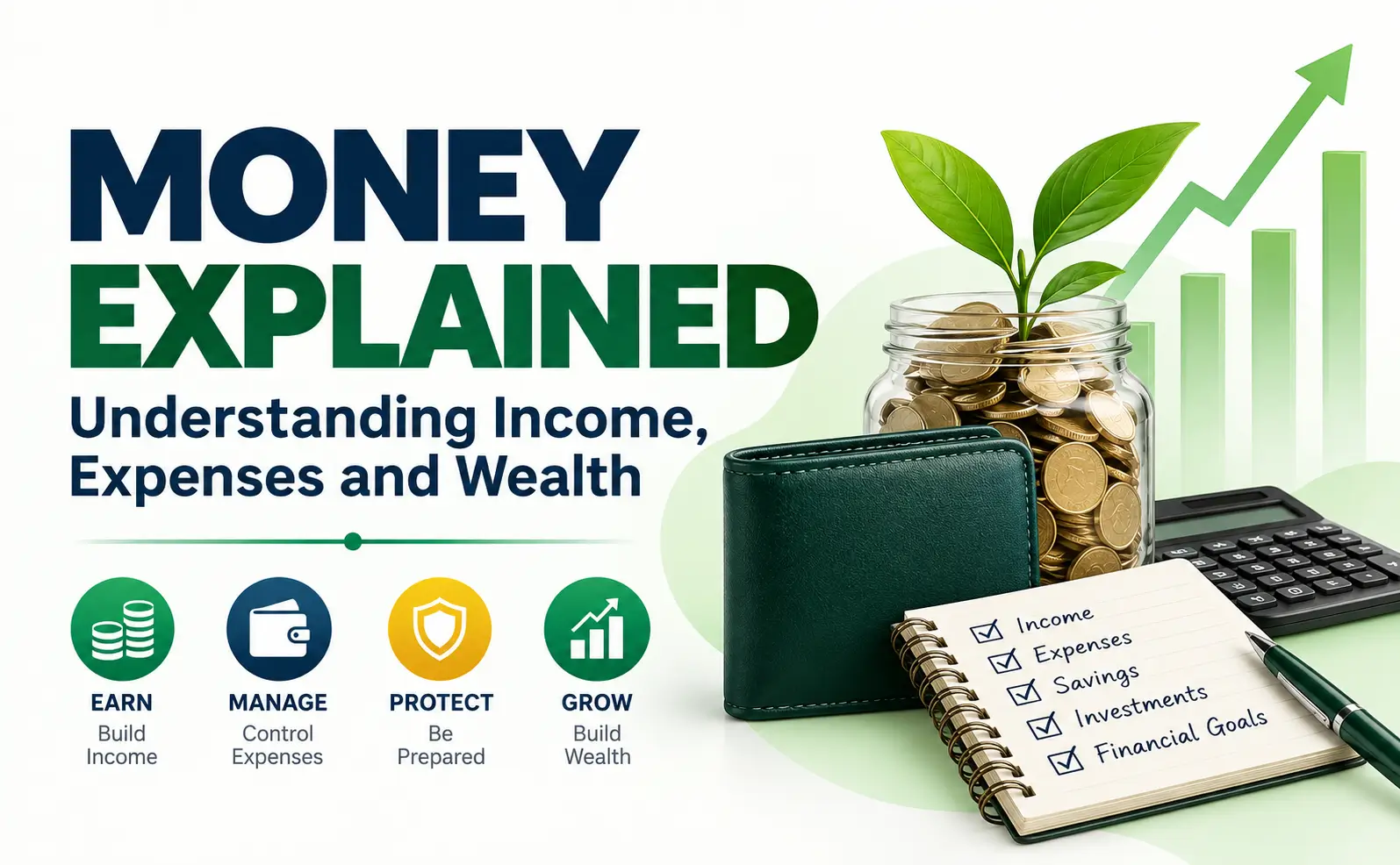 Money Explained: Understanding Income, Expenses and Wealth